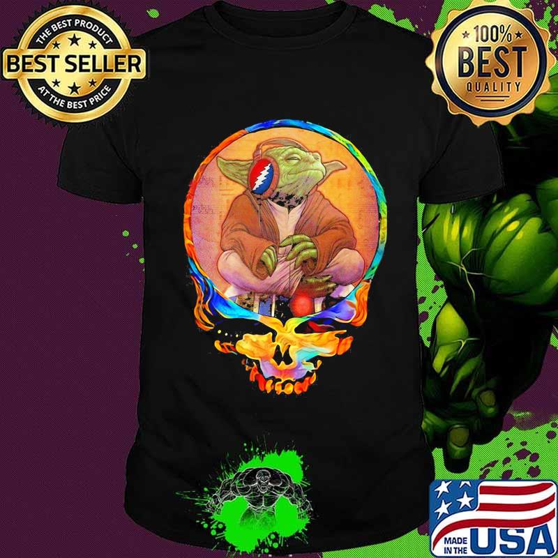 Official Skull Yoda Listen To Grateful Dead Shirt Official Skull Yoda Listen To Grateful Dead Shirt