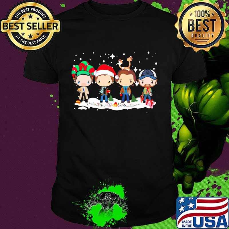 Official Supernatural merry Christmas shirt