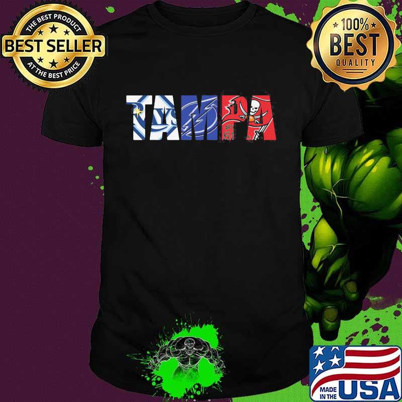 Official Tampa Football Bay Lightning Tampa Bay Buccaneers Shirt