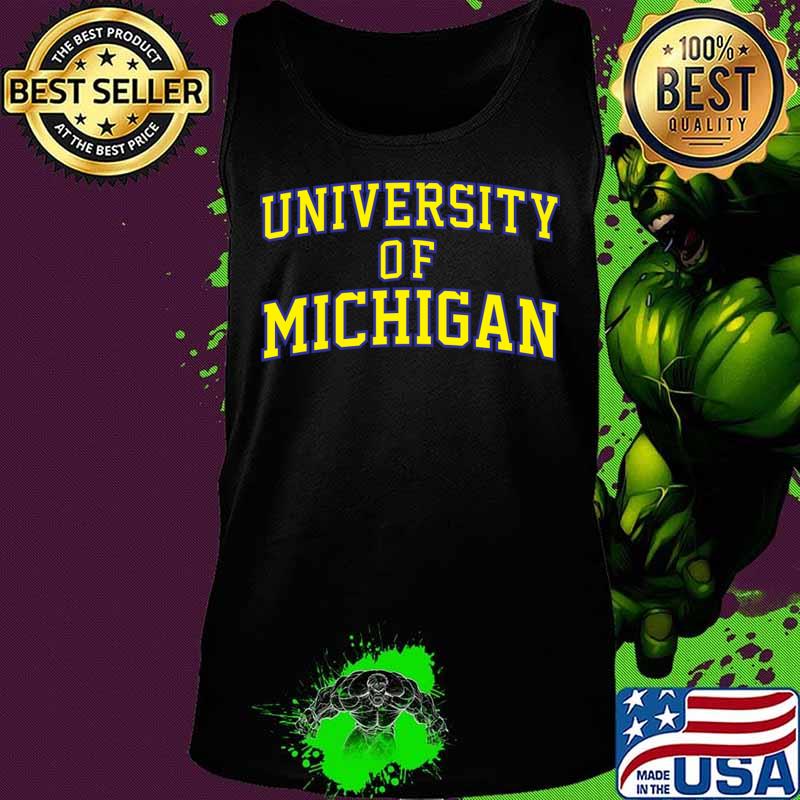 Official University Of Michigan Shirt Tank top Official University Of Michigan Shirt Tank top