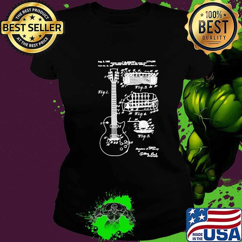 Official Vintage Guitar Print 1955 Shirt Ladies tee Official Vintage Guitar Print 1955 Shirt Ladies tee