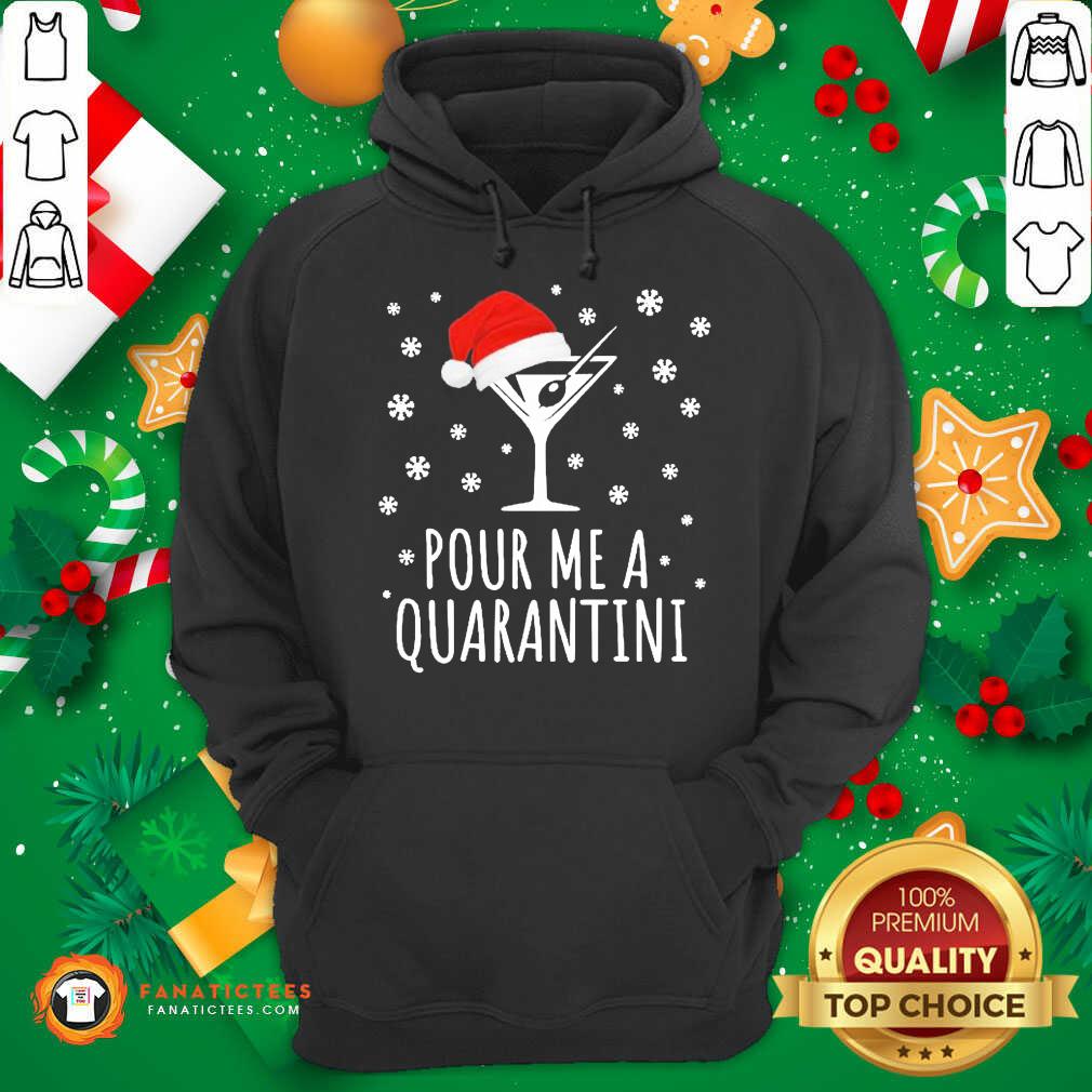 Original Christmas Quarantini Pour Me A Quarantini T-Shirt
