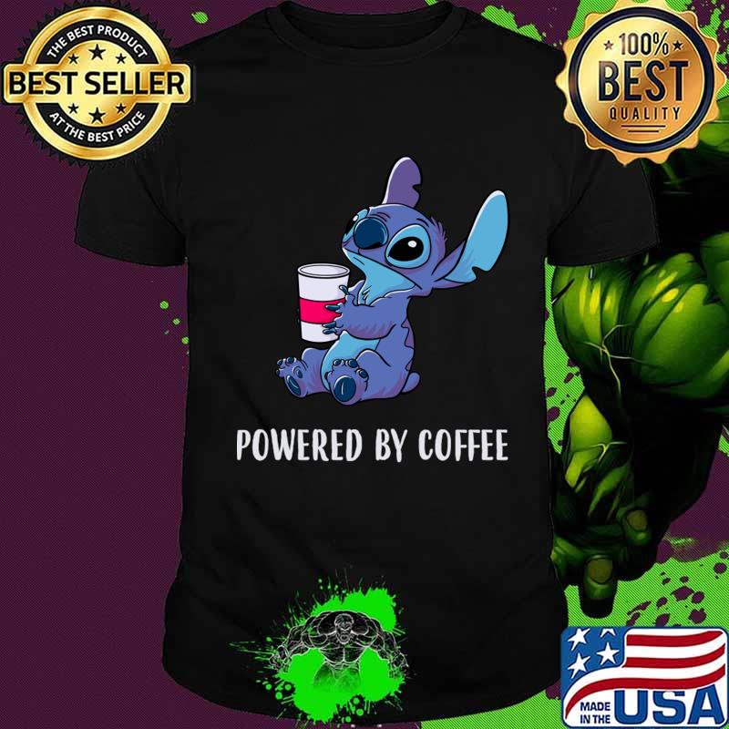 Powered By Coffee Stitch Shirt