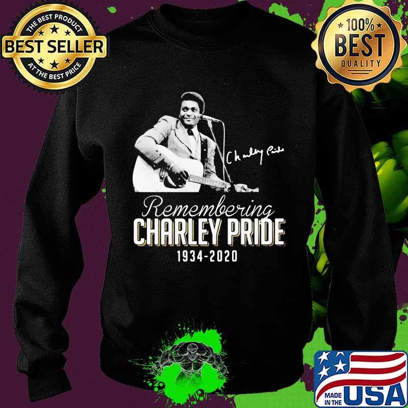 Remembering Charley Pride 1934 2020 Guitar Signature Shirt Sweater Remembering Charley Pride 1934 2020 Guitar Signature Shirt Sweater