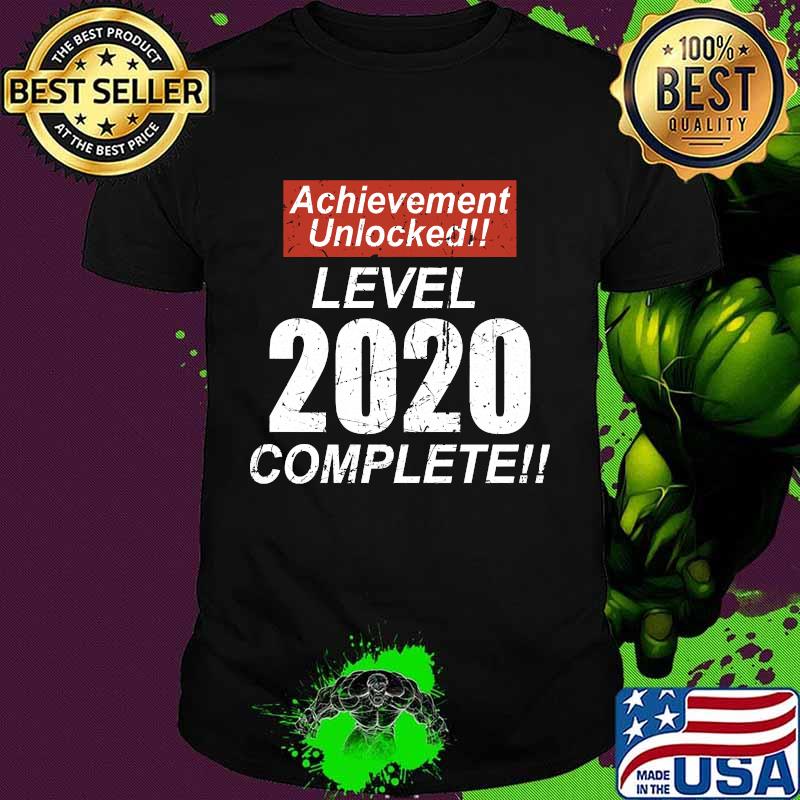 Retro Achievement Unlocked Level 2020 Complete Shirt