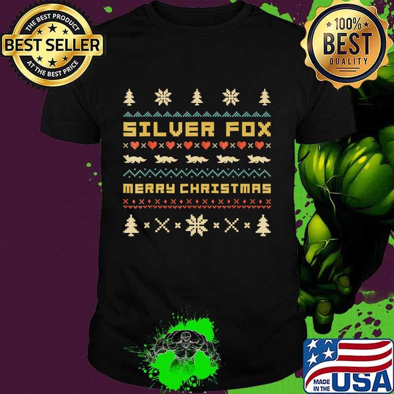 SILVER FOX Merry Christmas Ugly Christmas Shirt