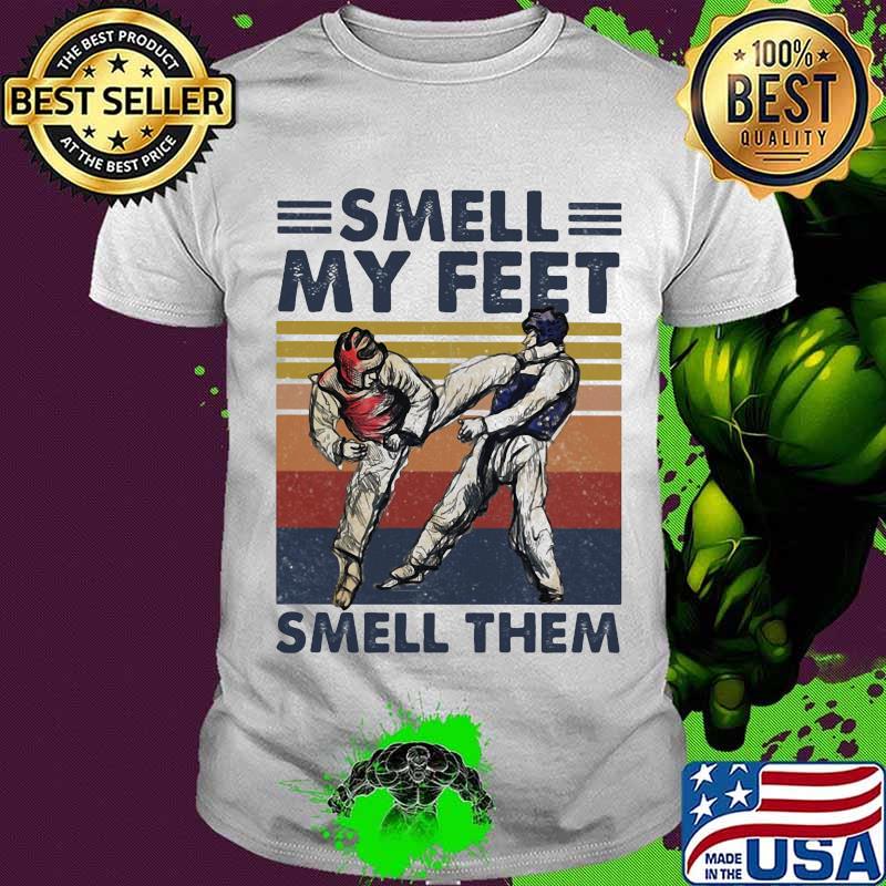 Smell My Feet Smell Them Boxing Vintage Shirt