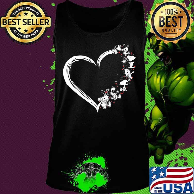 Snoopy Love Heart Merry Xmas Shirt Tank top Snoopy Love Heart Merry Xmas Shirt Tank top
