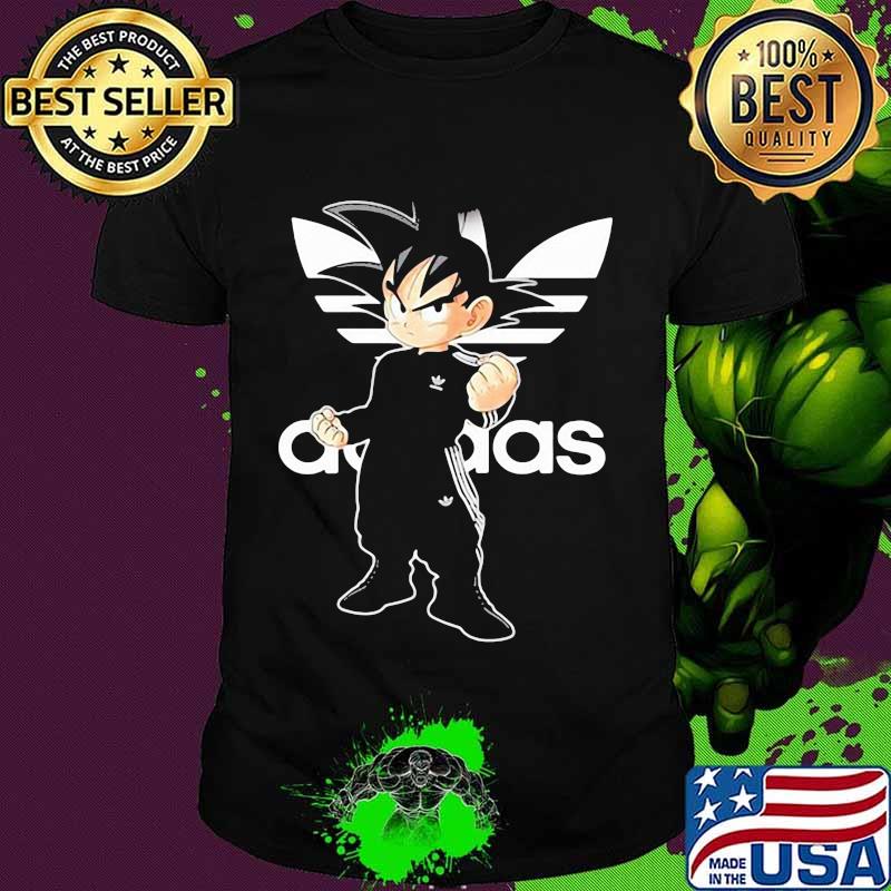 Songoku Dragon Ball Adidas Logo Shirt