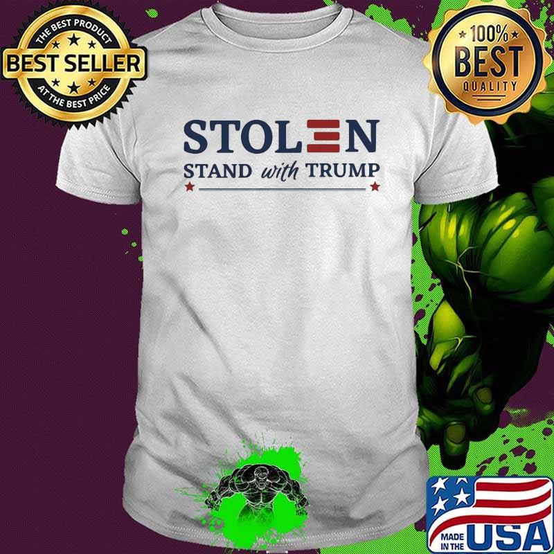 Stolen stand with Trump shirt