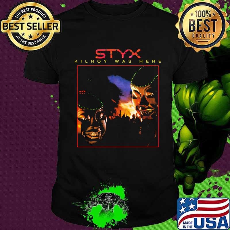 Styx Kilroy Was Here Pieces Of Eight Shirt