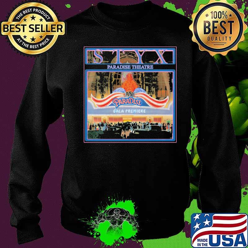 Styx Paradise Theatre Gala Premiere Pieces Of Eight Shirt Sweater Styx Paradise Theatre Gala Premiere Pieces Of Eight Shirt Sweater