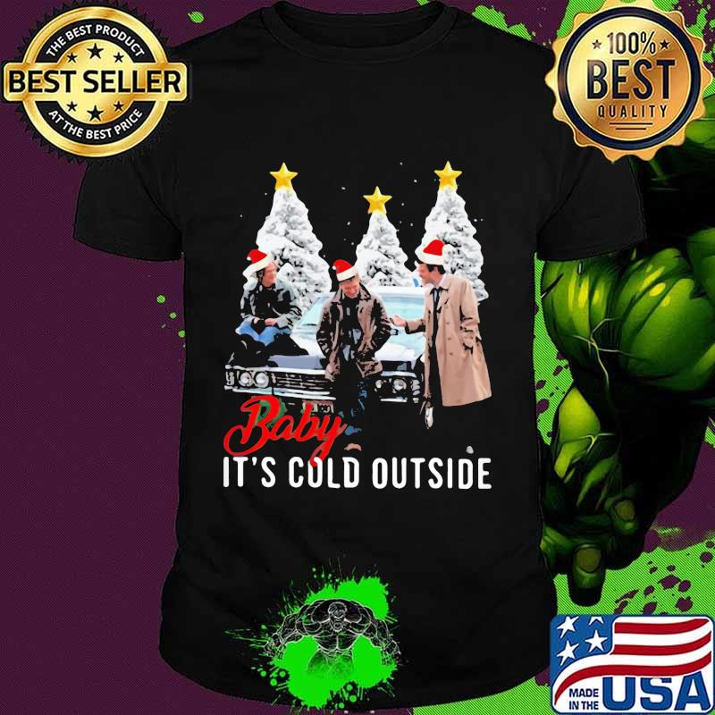 Supernatural baby it's cold outside Christmas shirt