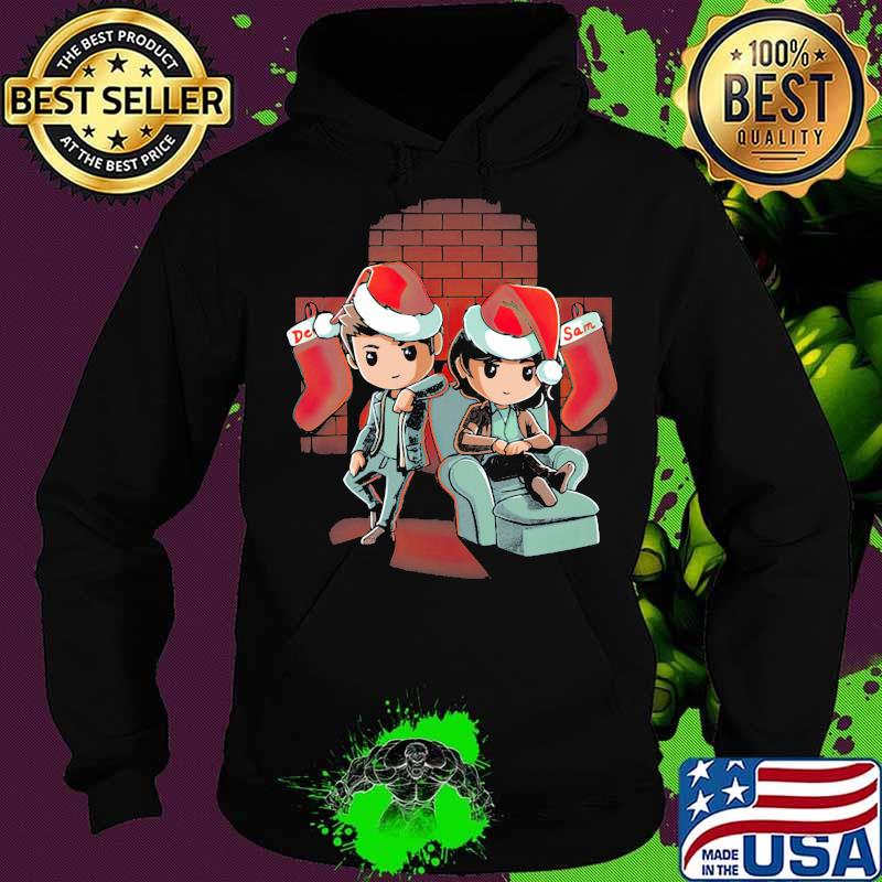 Supernatural De Sam Merry Christmas s Hoodie Supernatural De Sam Merry Christmas s Hoodie