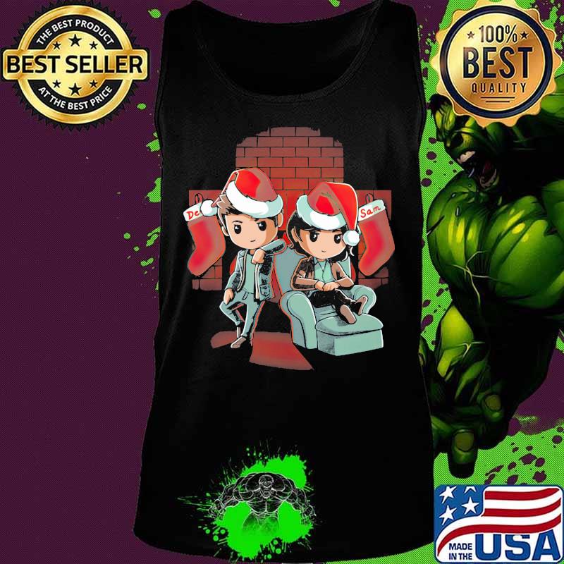Supernatural De Sam Merry Christmas s Tank top Supernatural De Sam Merry Christmas s Tank top