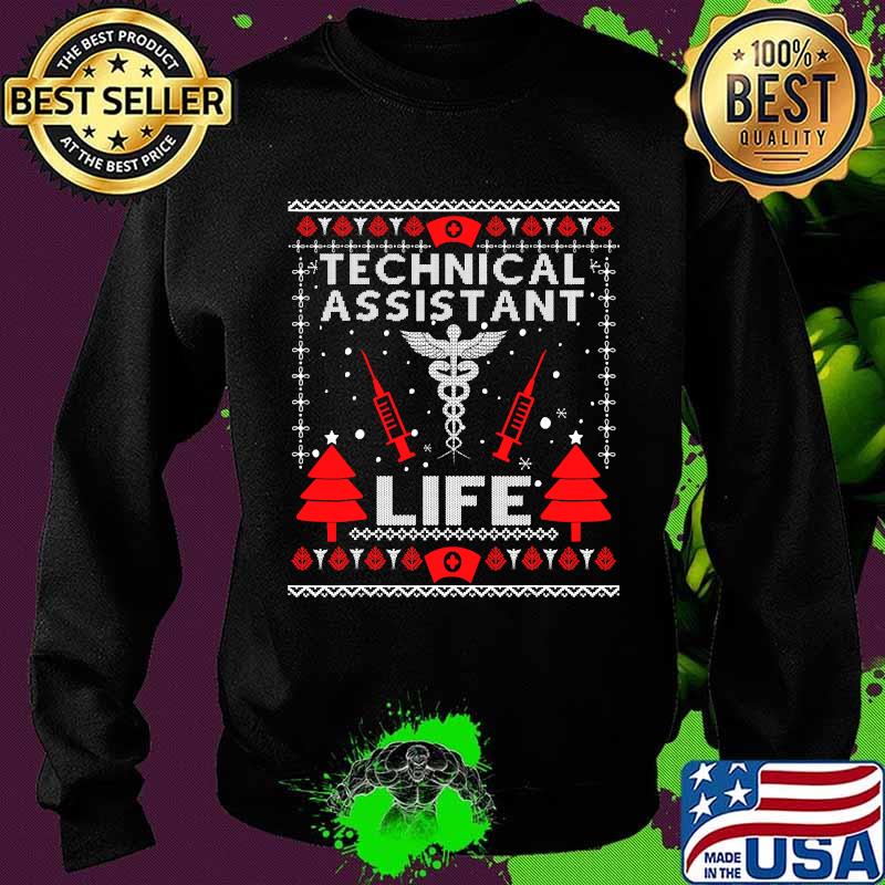 Teaching Assistant Life Cute Gift Ugly Christmas Medical Shirt Sweater Teaching Assistant Life Cute Gift Ugly Christmas Medical Shirt Sweater