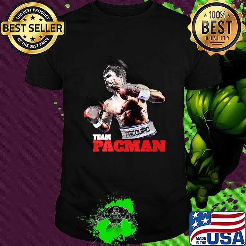 Team Many Pacquiao Pacman Boxing Martial Arts Shirt