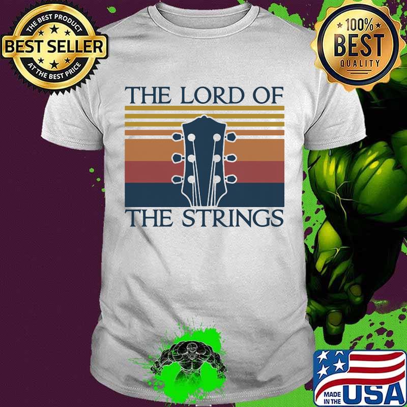 The Lord Of The Strings Guitar Vintage Shirt