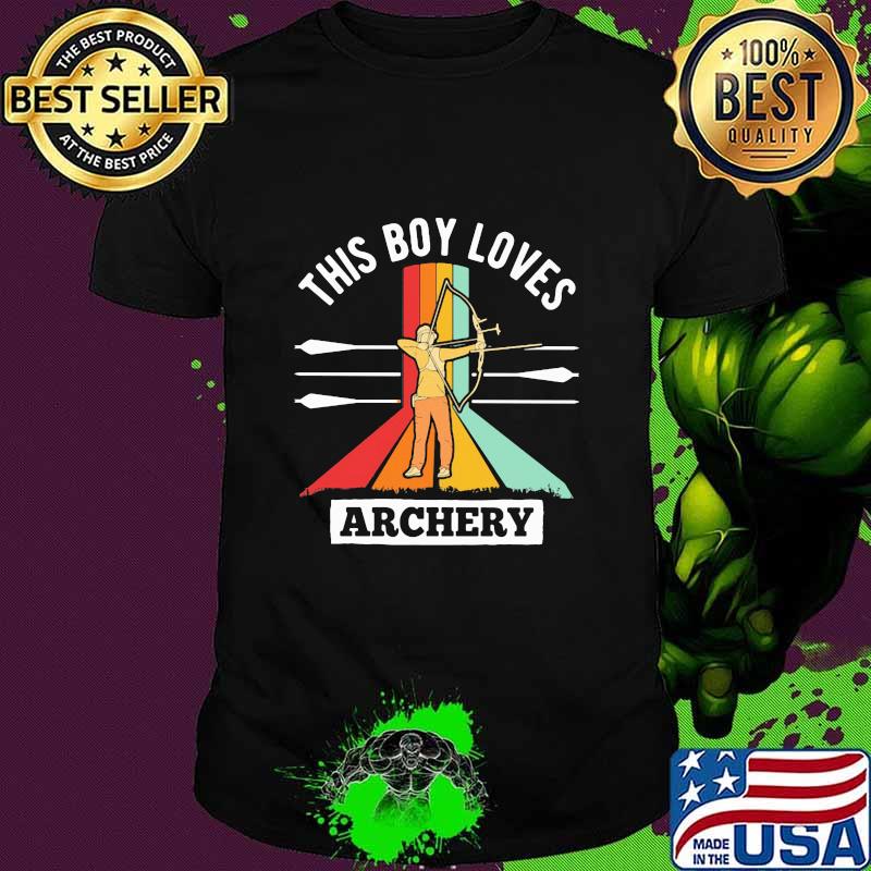 This Boy Loves Archery Vintage Shirt