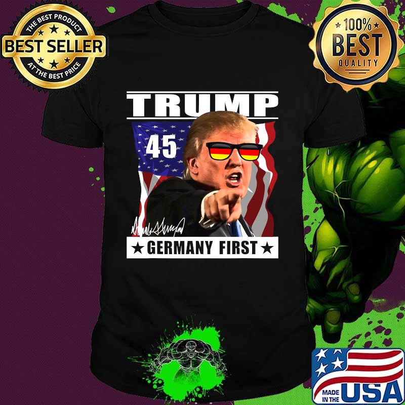 Trump 2020 Germany First USA Elections 2020 American Flag Shirt