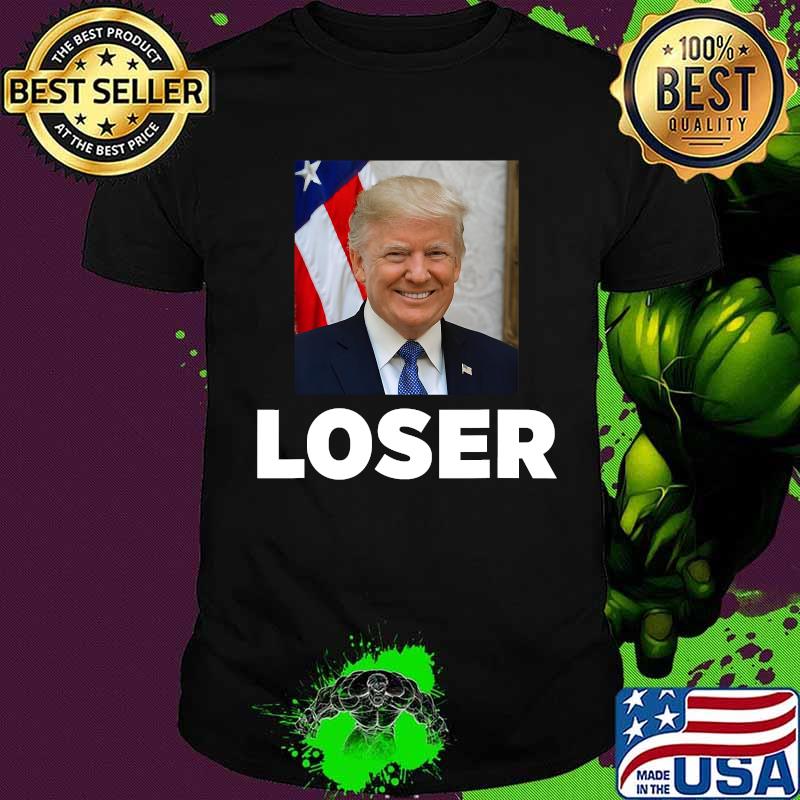 Trump Loser President Smile American Flag Election Shirt
