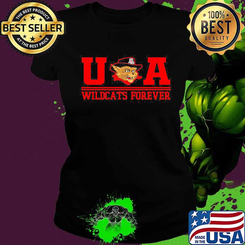Ua Wildcats Forever Association Hat Black Shirt Ladies tee Ua Wildcats Forever Association Hat Black Shirt Ladies tee
