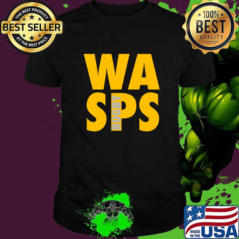 Wasps Rugby Union Bold Lettering Coventry Shirt