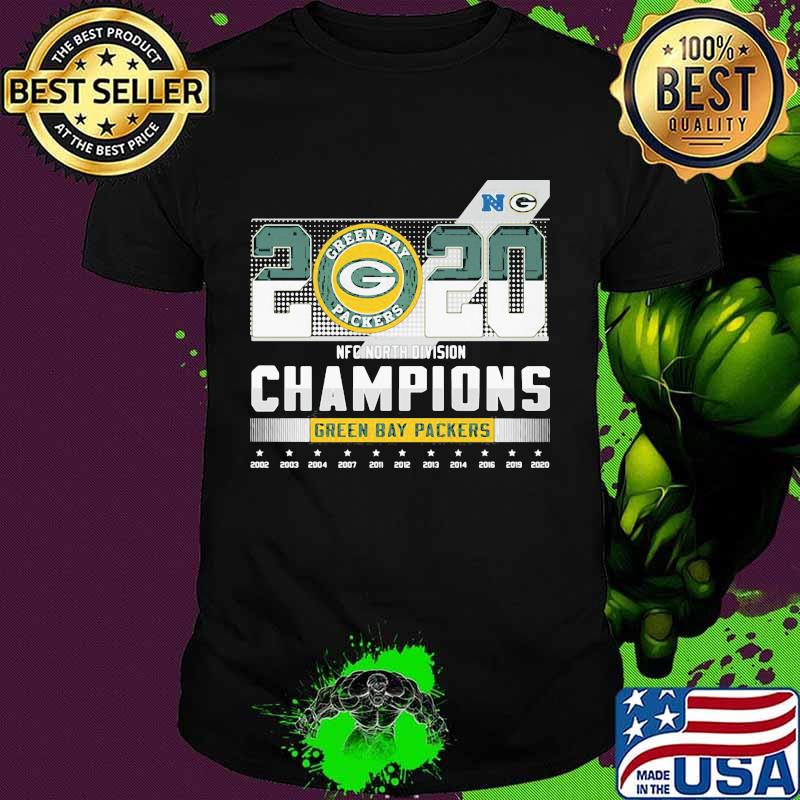 2020 Green Bay Packers North Division Champions Stars Shirt