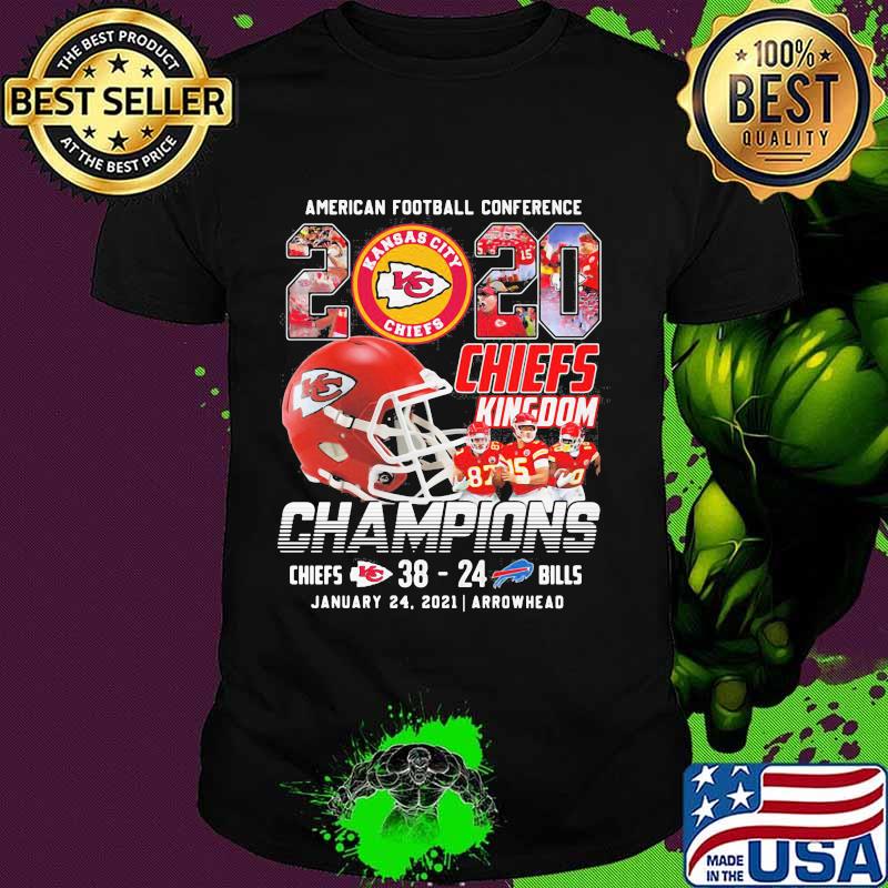 American Football Conference Chiefs Kingdom Champions Shirt