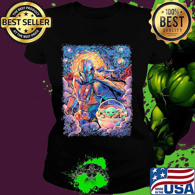 Baby Yoda Star Wars The Mandalorian Shirt Ladies tee Baby Yoda Star Wars The Mandalorian Shirt Ladies tee