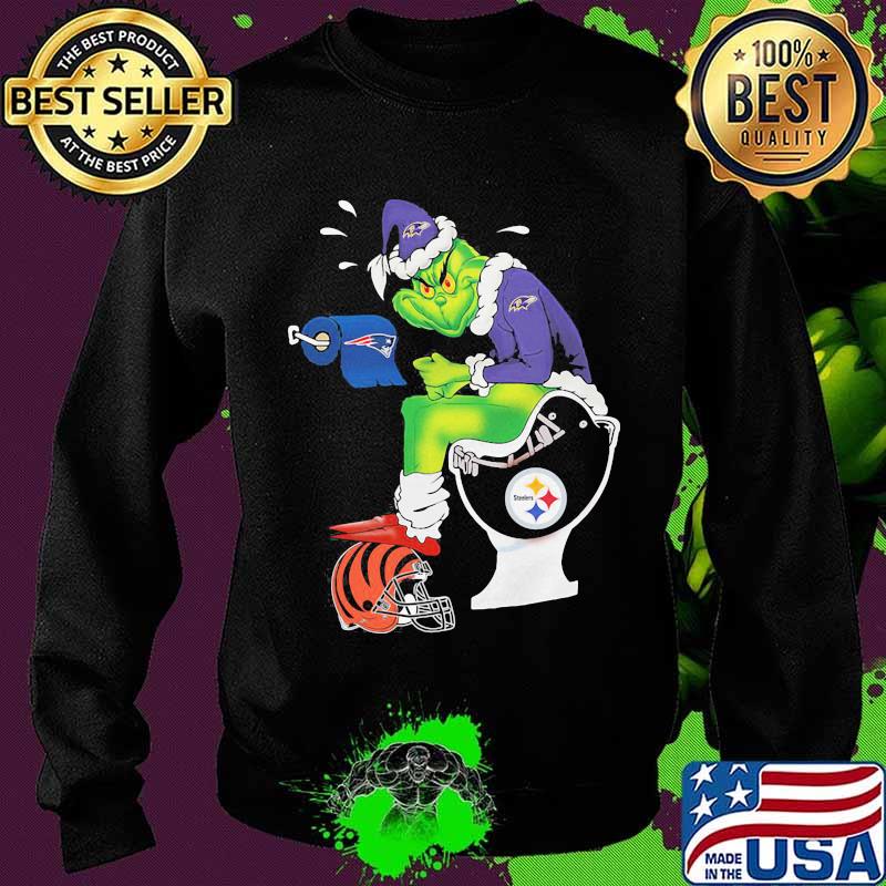 Baltimore Ravens Grinch Toilet Shirt Sweater Baltimore Ravens Grinch Toilet Shirt Sweater