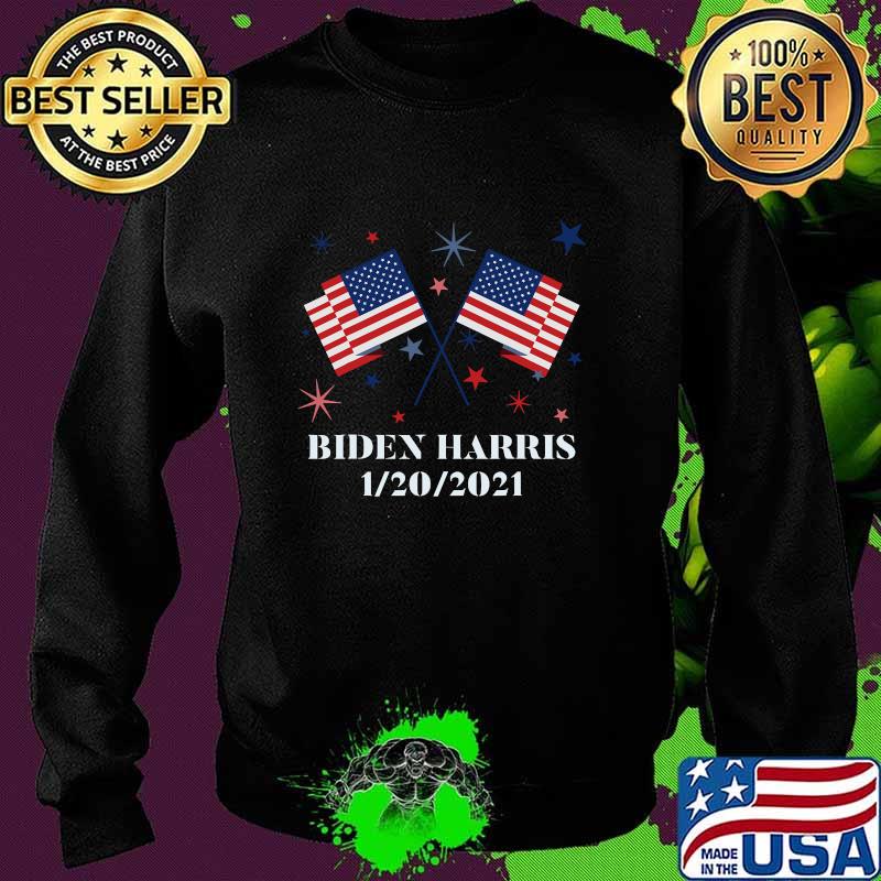 Biden Harris 1202021 Inauguration American Flags Shirt Sweater Biden Harris 1202021 Inauguration American Flags Shirt Sweater