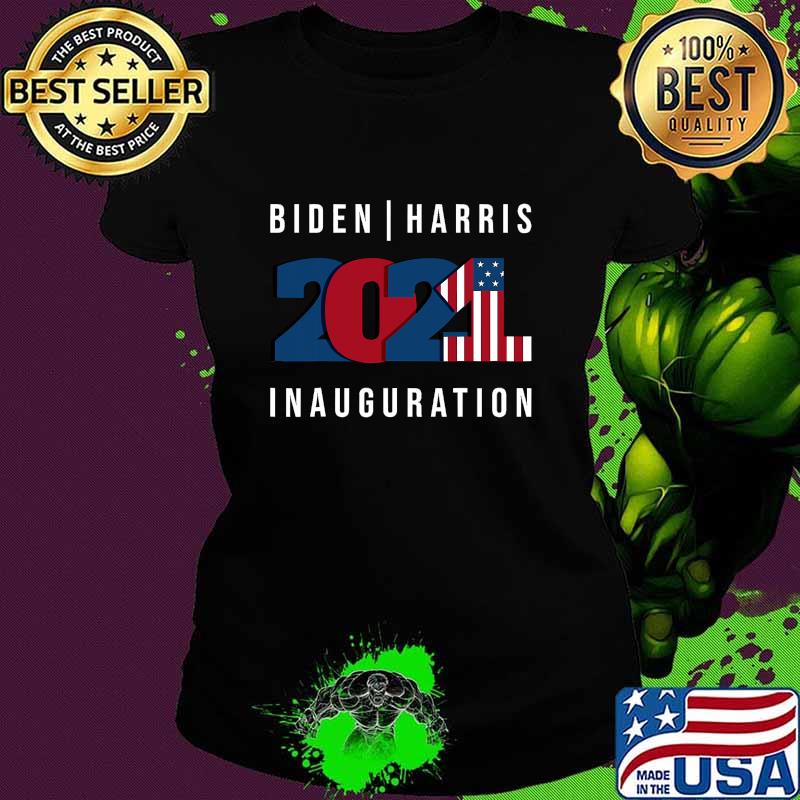 Biden Harris Inauguration 2021 Presidential American Flag Shirt Ladies tee Biden Harris Inauguration 2021 Presidential American Flag Shirt Ladies tee