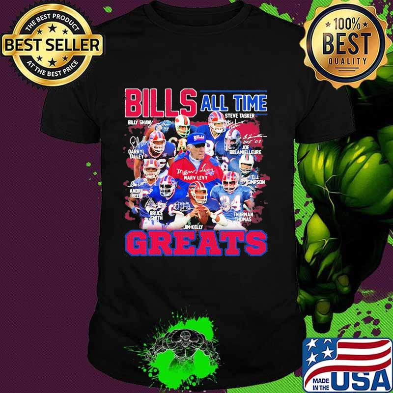 Bills All Time Greats Team Football Shirt