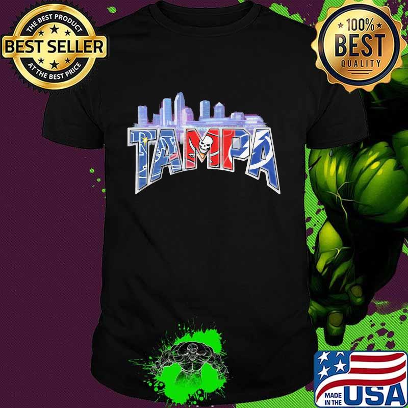 City New York Tampa Football Shirt
