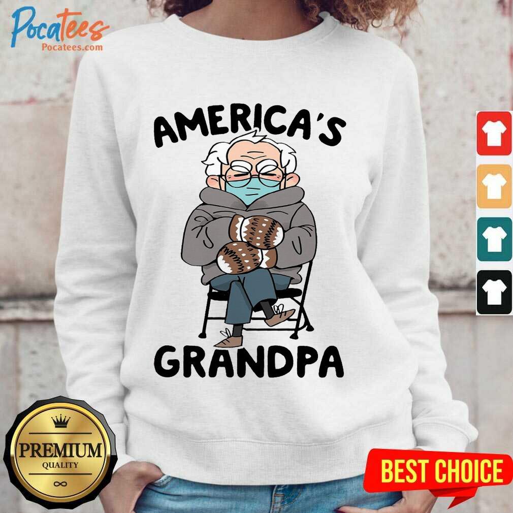 Cute Bernie Sanders Mittens America’s Grandpa Shirt