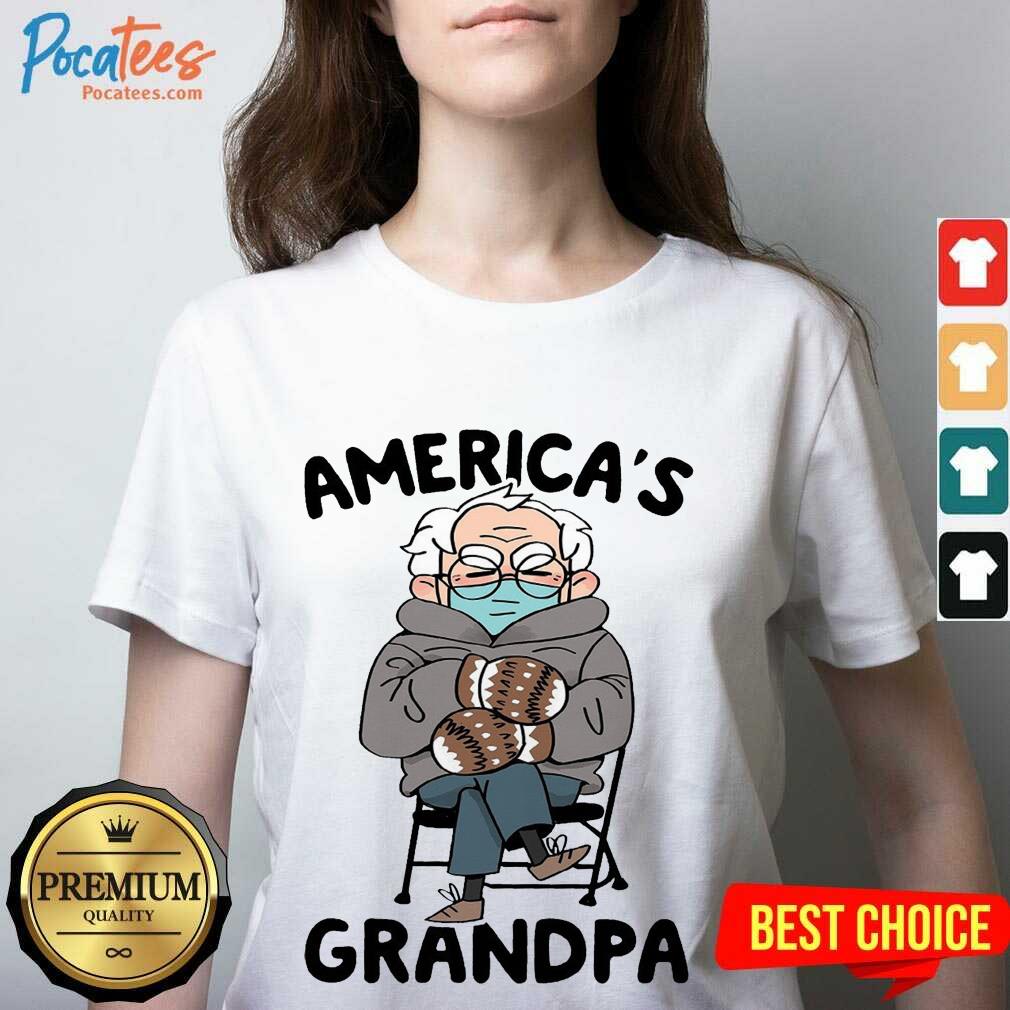 Cute Bernie Sanders Mittens America’s Grandpa Shirt
