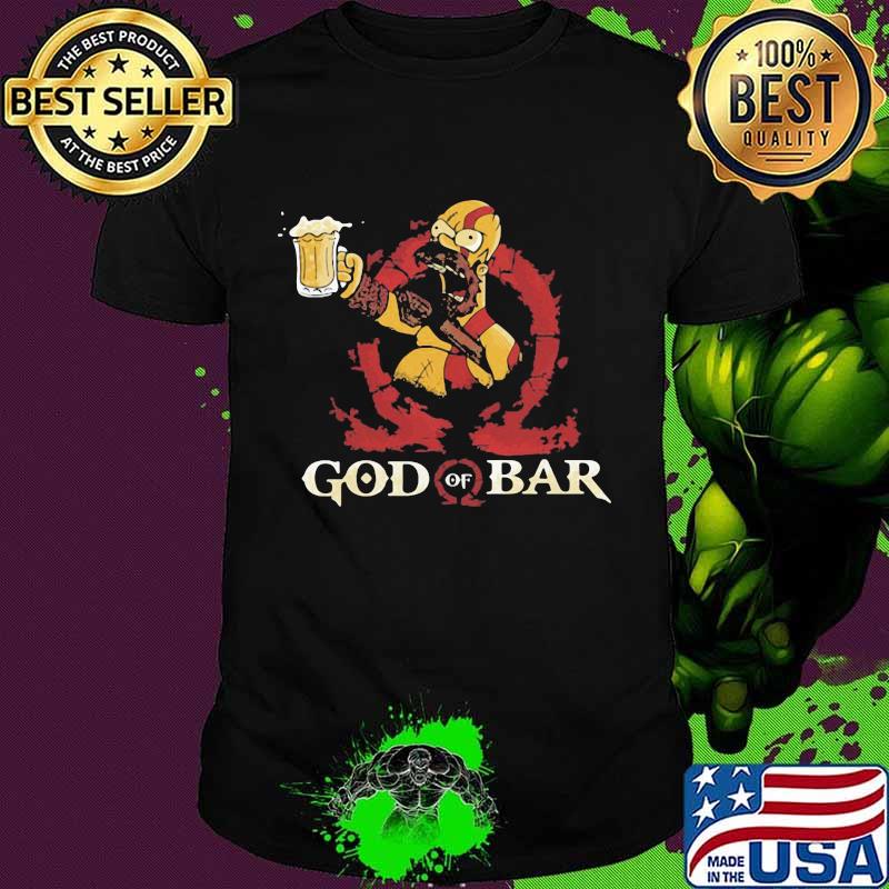 God Of Bar Drink Beer Shirt