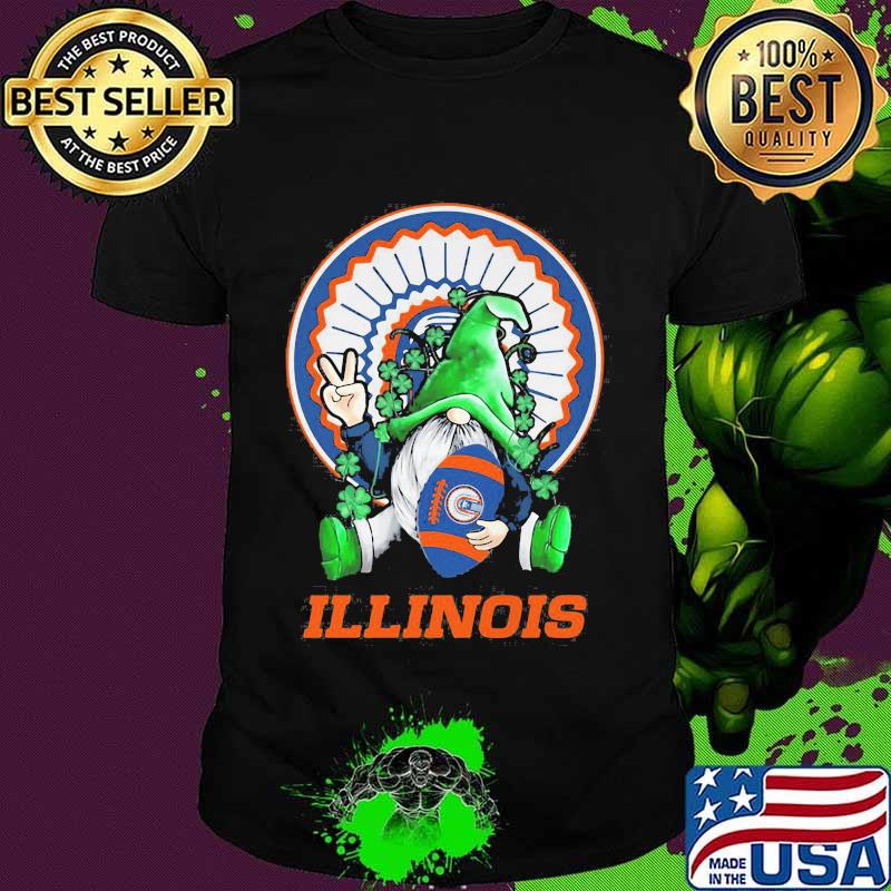 Illinois Football Gnome Patrick’s Day Shirt