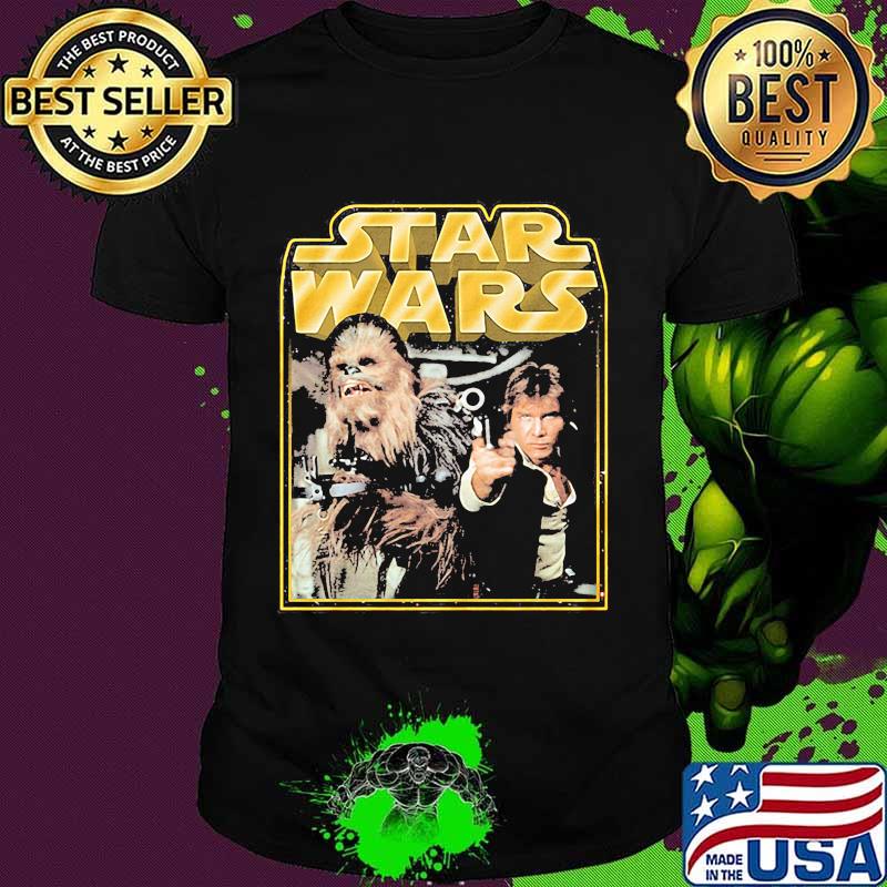 Millennium Falcon Pilots Chewbacca And Han Solo Star Wars Shirt