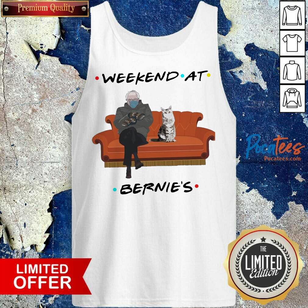 Nice Bernie Sanders Mittens And Cat Weekend At Bernie’s 2021 Shirt
