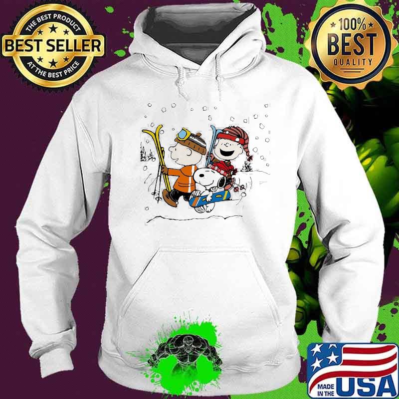 Official Snoopy And Friends Snowboarding Shirt Hoodie Official Snoopy And Friends Snowboarding Shirt Hoodie
