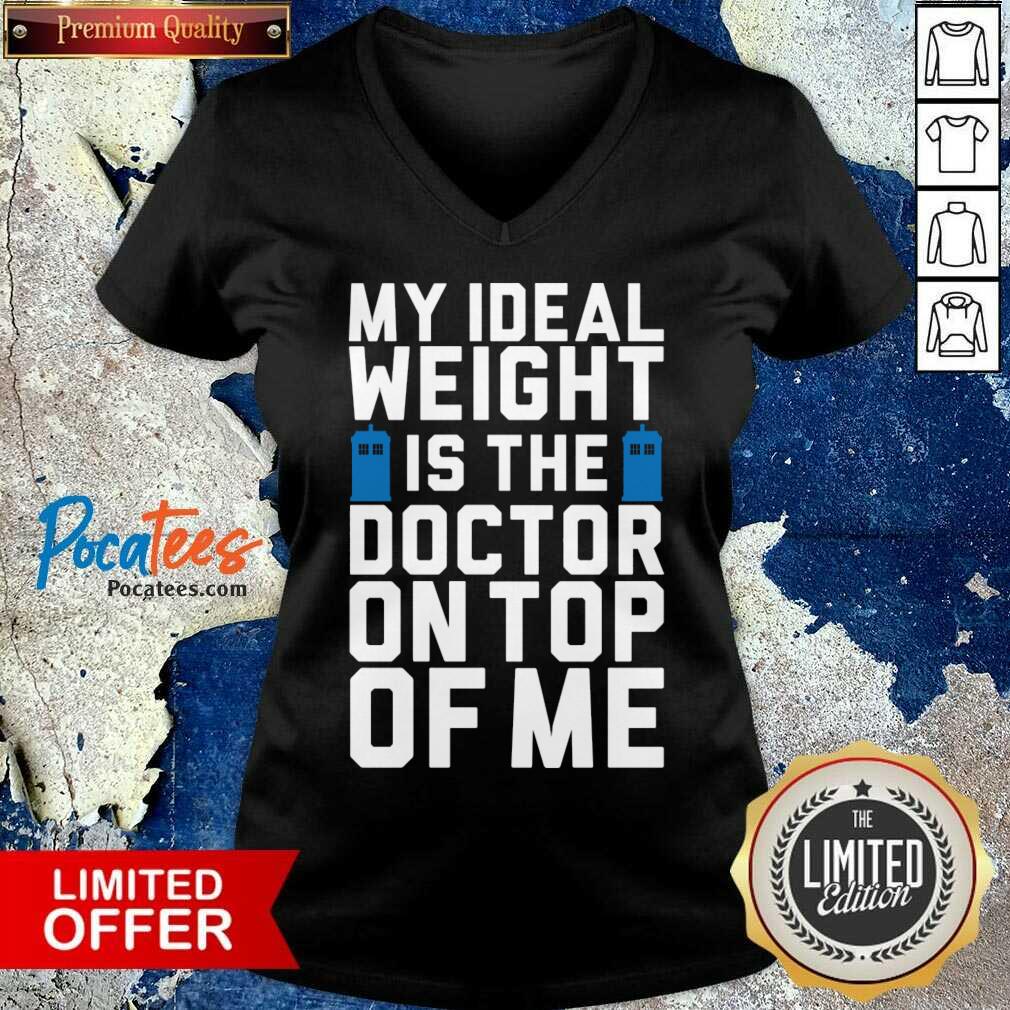 Original Doctor Who Ideal Weight Quote Shirt