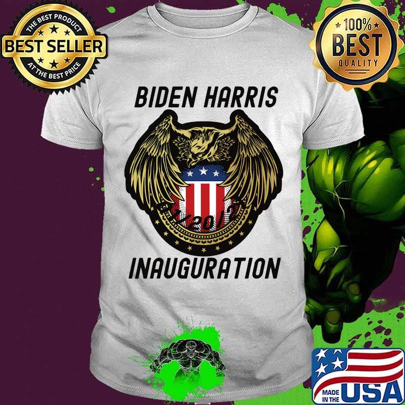 President Biden Harris Inauguration Day 2021 Political American Flag Eagle Shirt