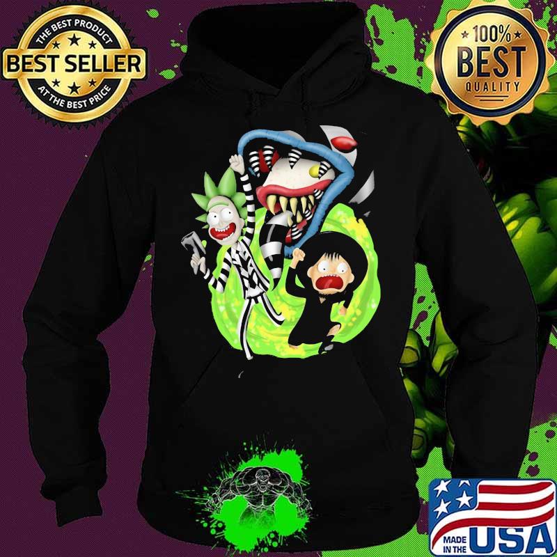 Rick Sanchez Morty Beetlejuice Cartoon Shirt Hoodie Rick Sanchez Morty Beetlejuice Cartoon Shirt Hoodie