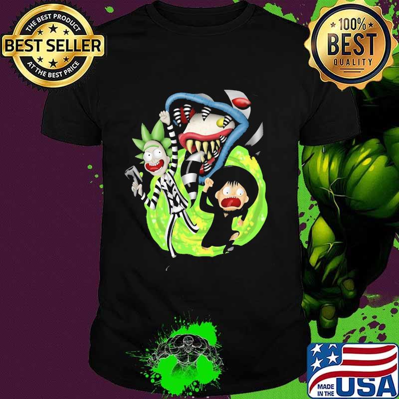 Rick Sanchez Morty Beetlejuice Cartoon Shirt Rick Sanchez Morty Beetlejuice Cartoon Shirt