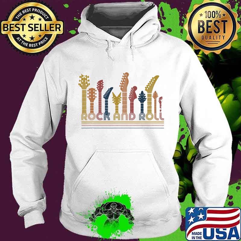 Rock And Roll Guitars Music Vintage Shirt Hoodie Rock And Roll Guitars Music Vintage Shirt Hoodie