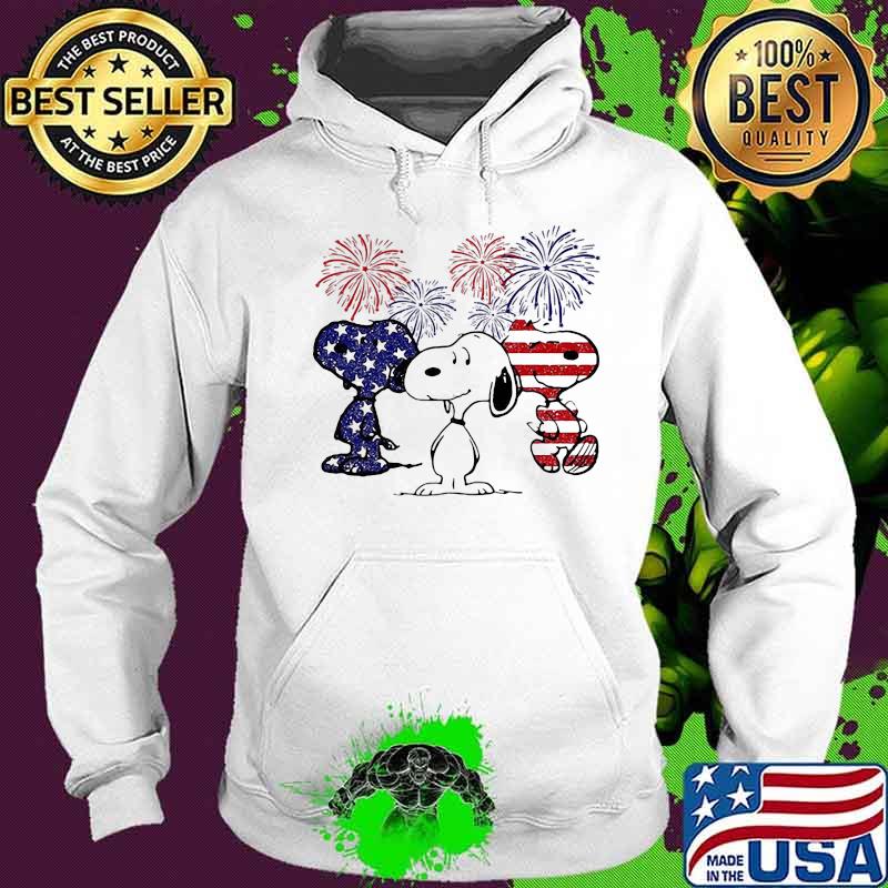 Snoopys American Flag Happy New Year Shirt Hoodie Snoopys American Flag Happy New Year Shirt Hoodie