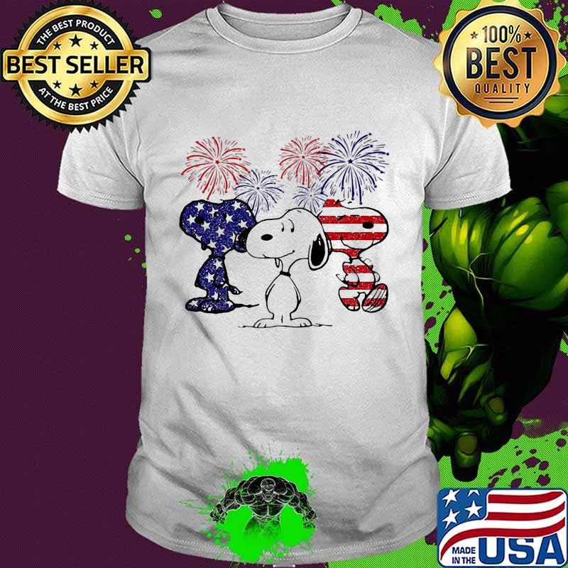 Snoopys American Flag Happy New Year Shirt Snoopys American Flag Happy New Year Shirt