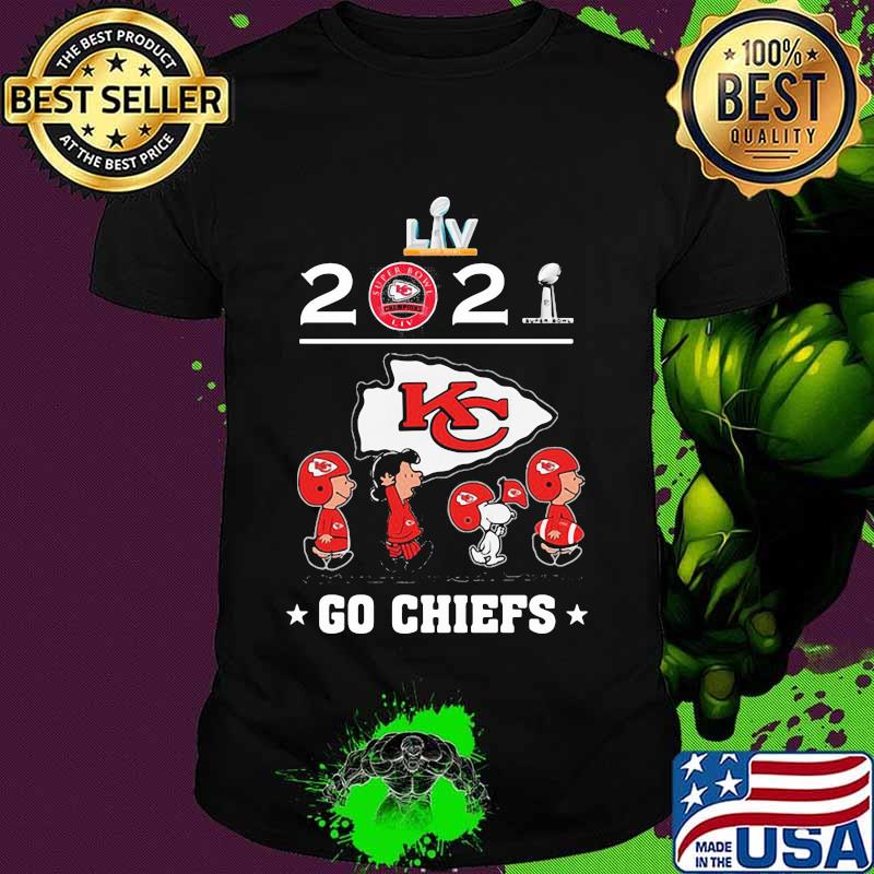 2021 Go Kansas City Chiefs Snoopy And Friends Stars Shirt